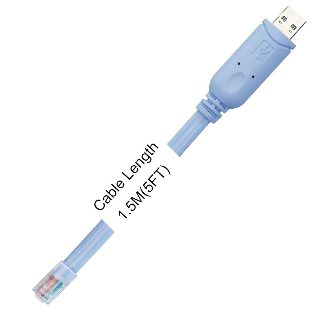 CABLE CONSOLE USB VERS RJ45 1,