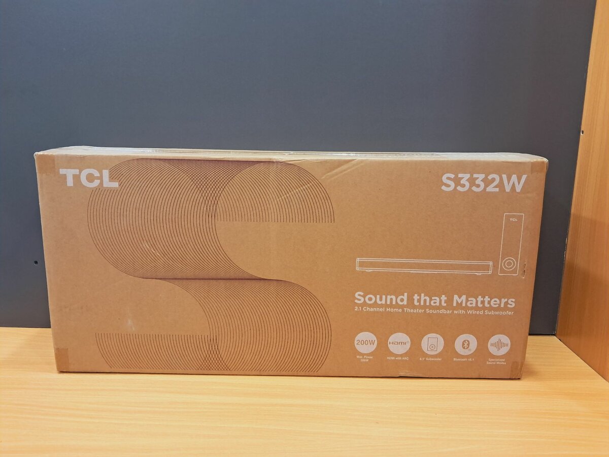 TCL Audio Sound Bar 200W S332W