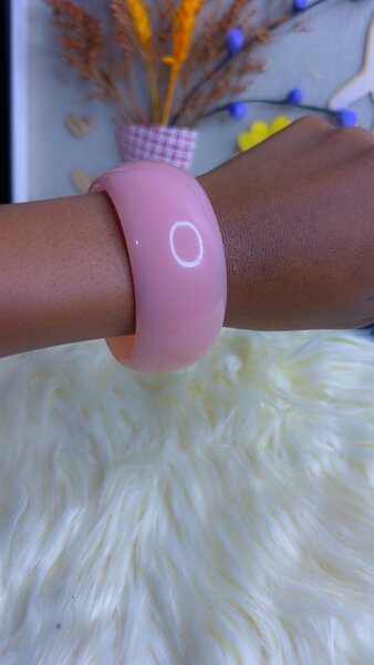 Marble acrylic bangle