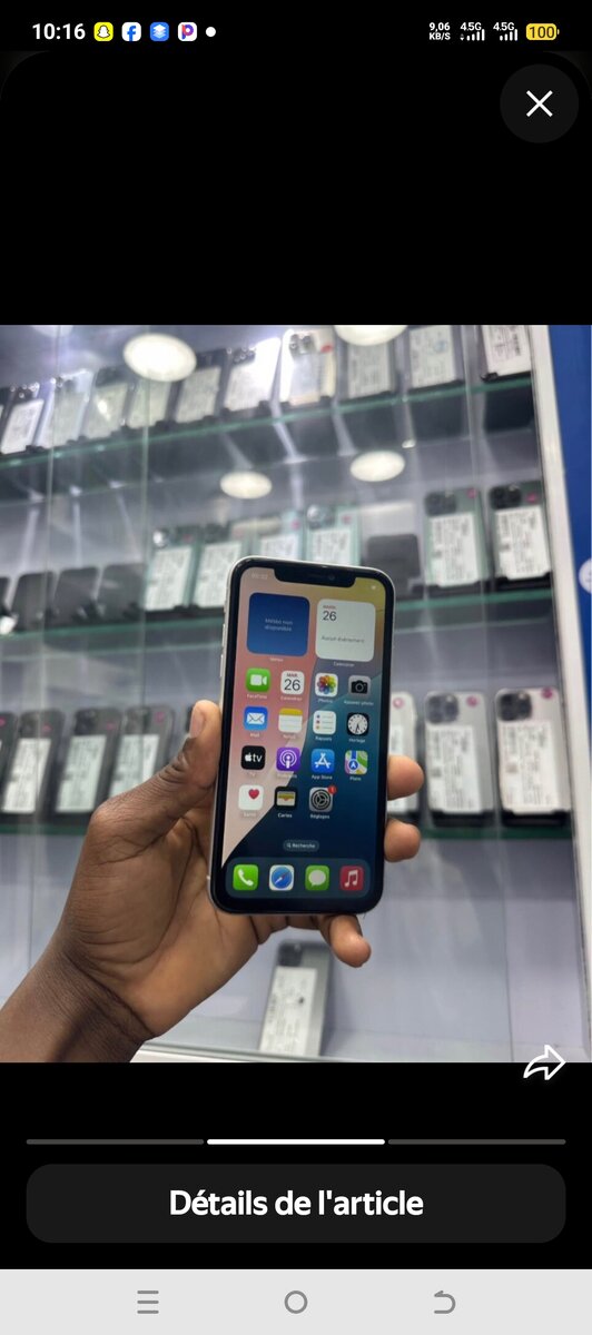 Smartphone moderne 4G