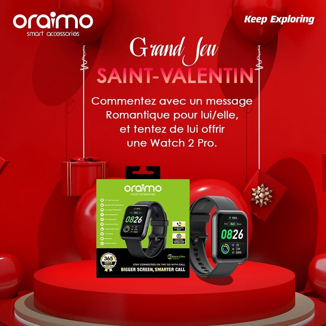 Montre connectée oraimo Watch 2 Pro