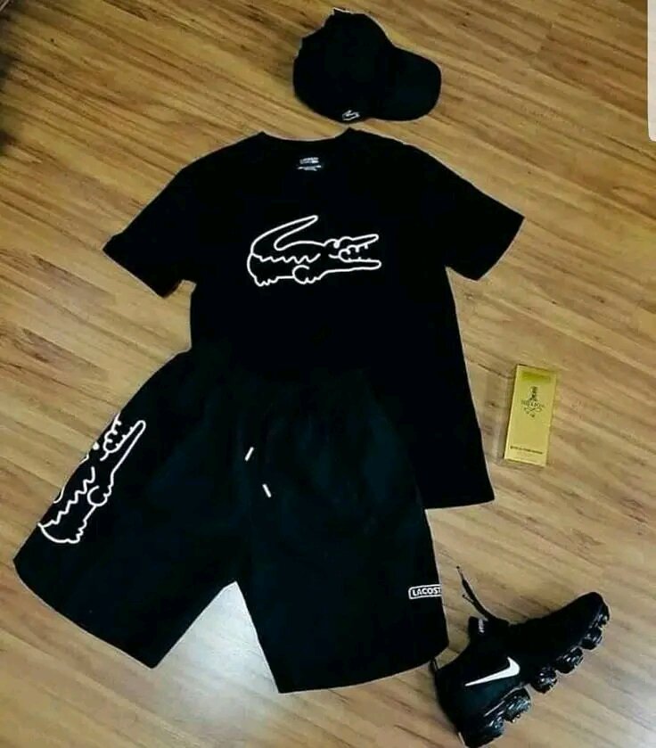 Ensemble Sport Lacoste Noir