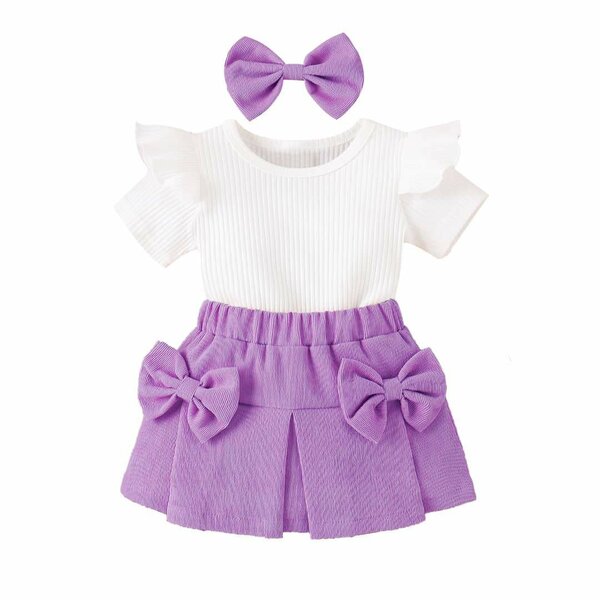 Ensemble Bébé Fille Élégant