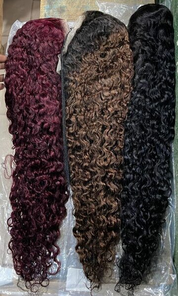 Perruque body wave et deep wav