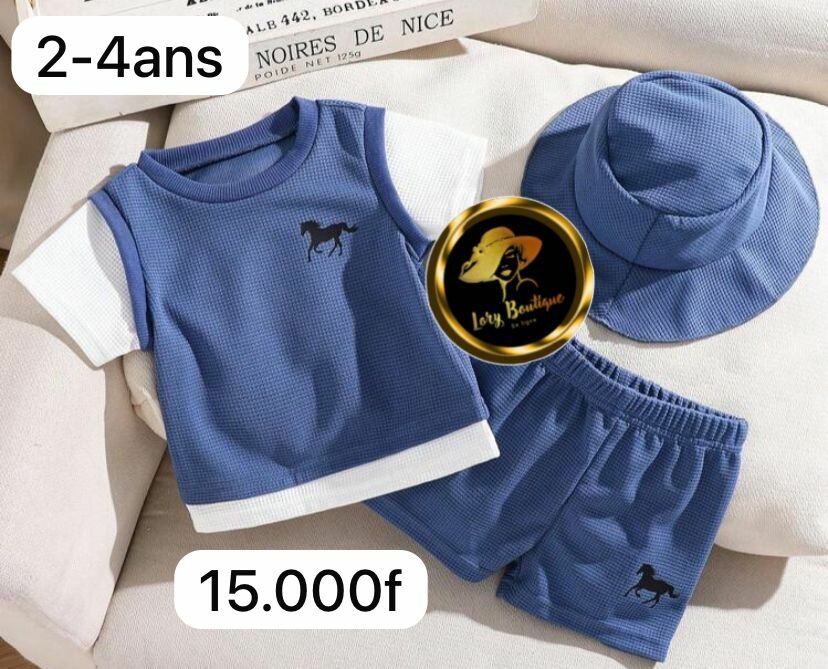Ensemble Été Enfant 2-6 ans