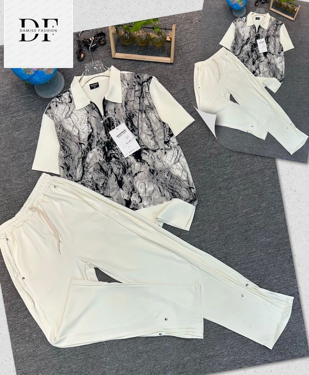 Ensemble chemise et pantalon élégant