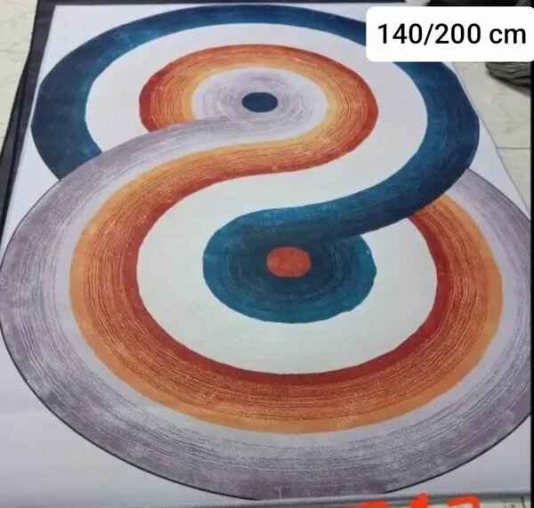 Tapis moderne abstrait 140x200 cm