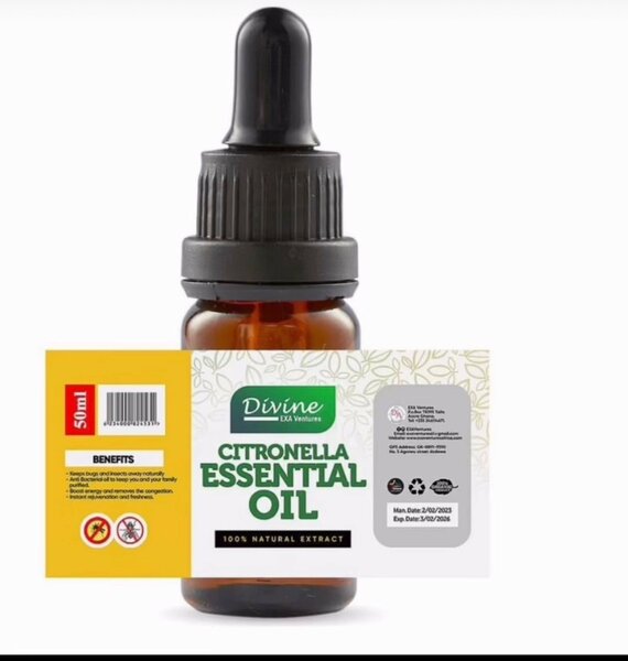 Divine Citronella Essential Oil (50ml)