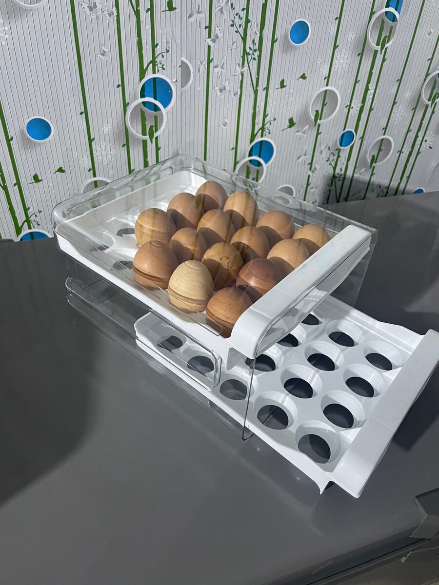 Boîte de rangement pour oeufs empilable