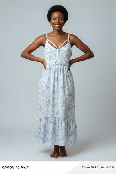 Robe Maxi Été Florale