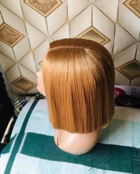 Bob wig with a Kim closure 