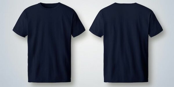 T-shirt Homme Classique Bleu