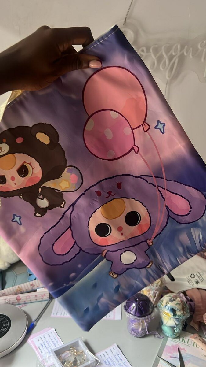 Sac à dos kawaii motifs animés