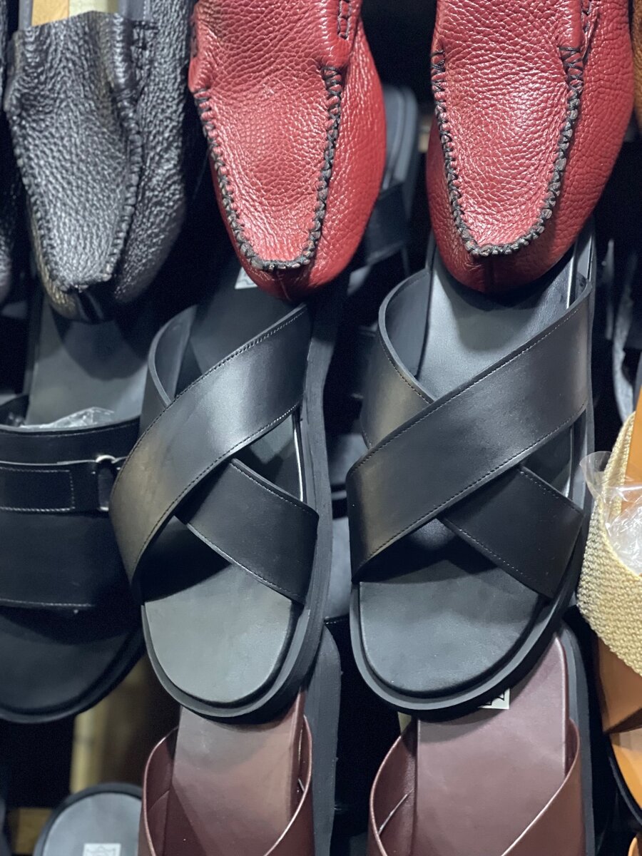 Sandales en cuir élégantes