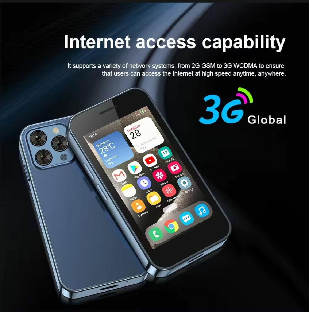 Téléphone Android iPhone 15 mini 16giga