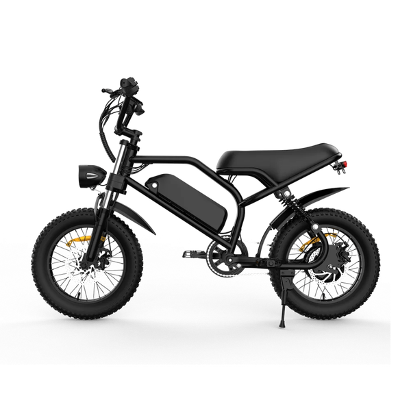 Vélo électrique tout-terrain noir