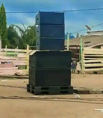 Enceinte professionnelle pour DJ