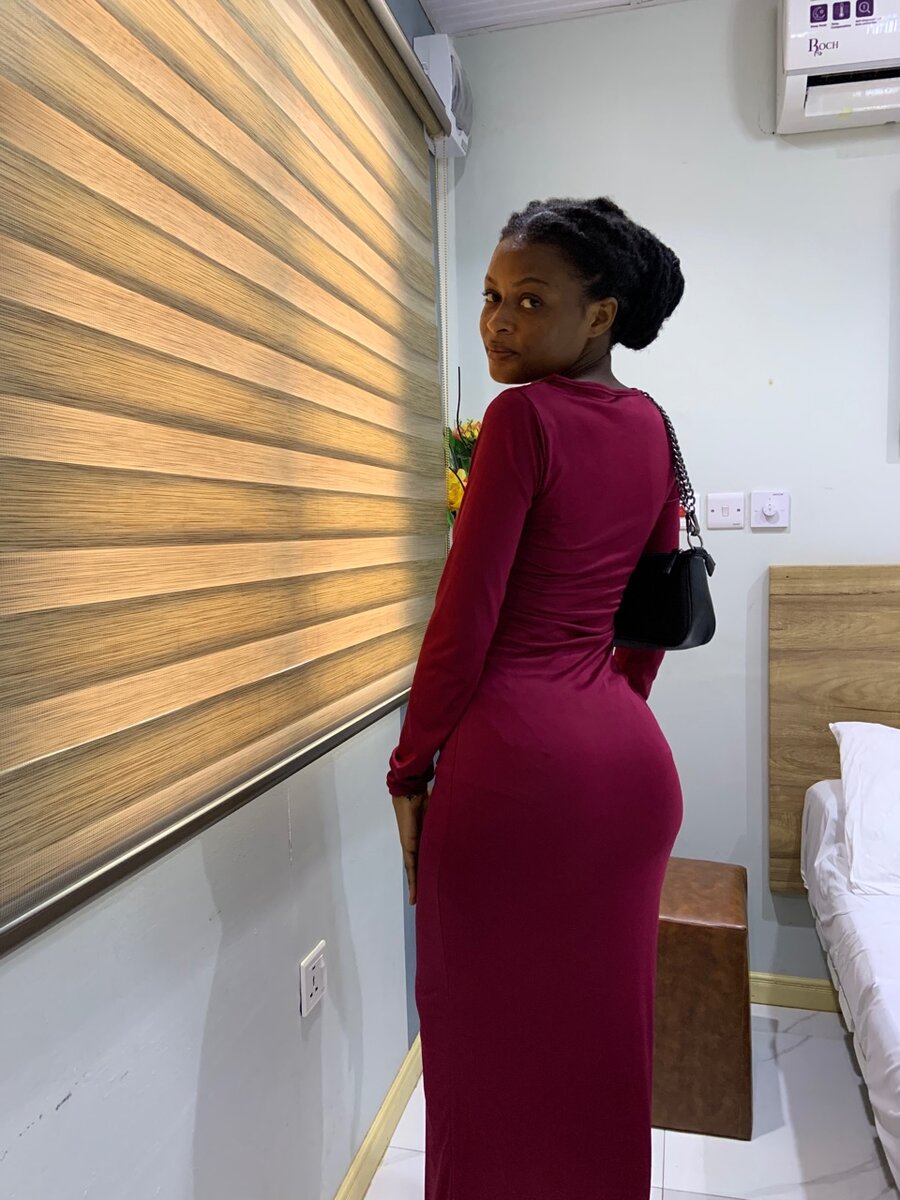 Long sleeves maxi dress