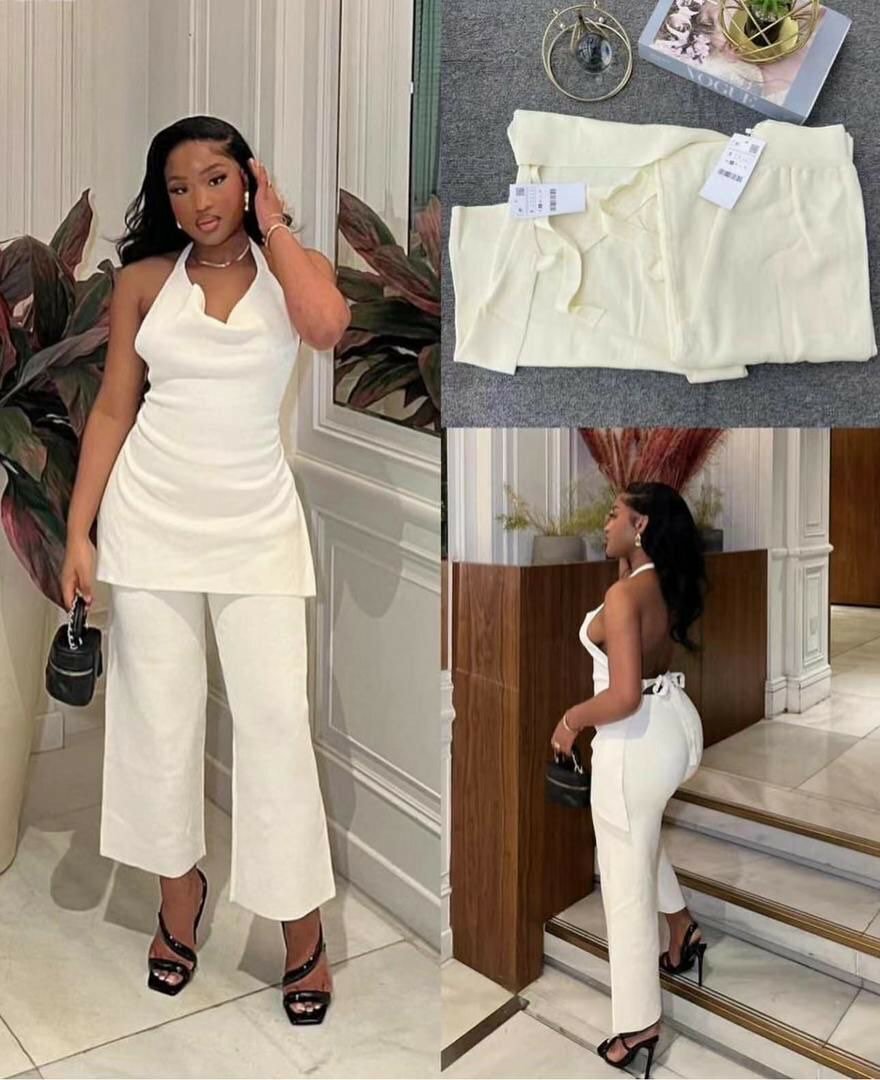 Chic complet en coton pour femmes