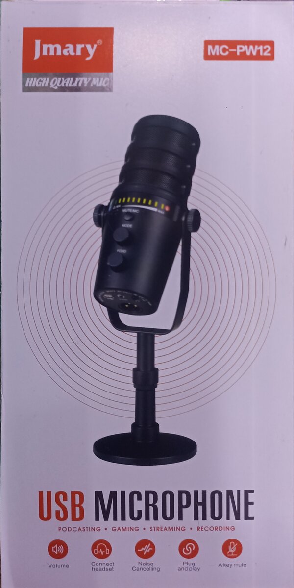 Jmary Microphone USB MC-PW12
