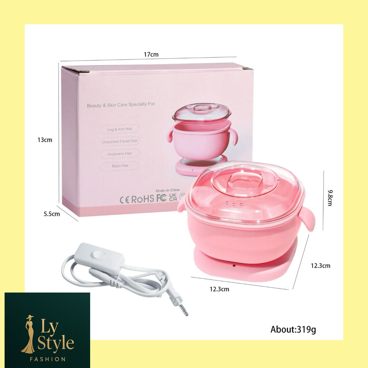 Chauffe-cire épilation