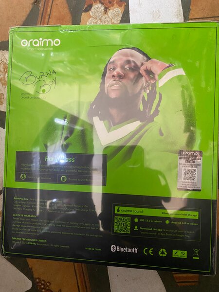 Oraimo BoomPop Lite Casque Bluetooth