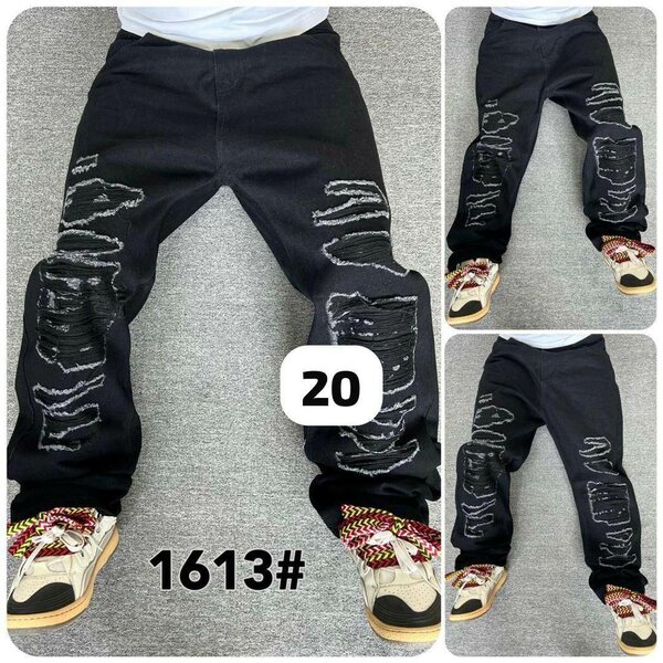 Pantalons streetwear brodés