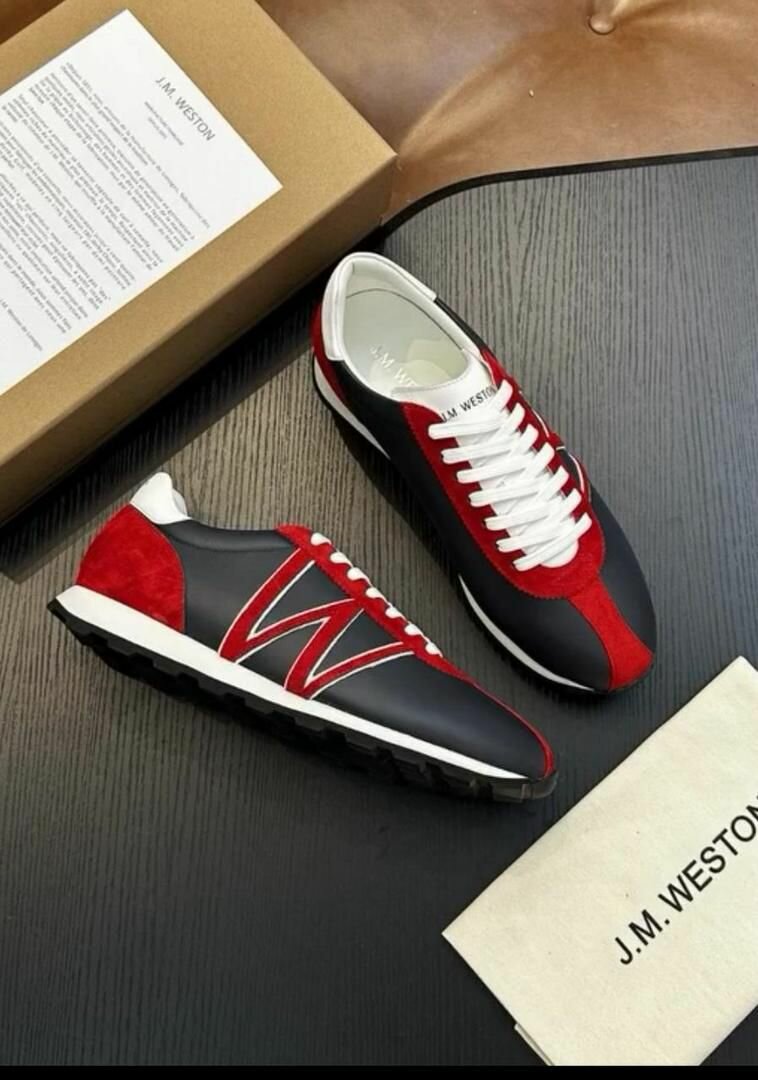 Baskets en cuir elegantes