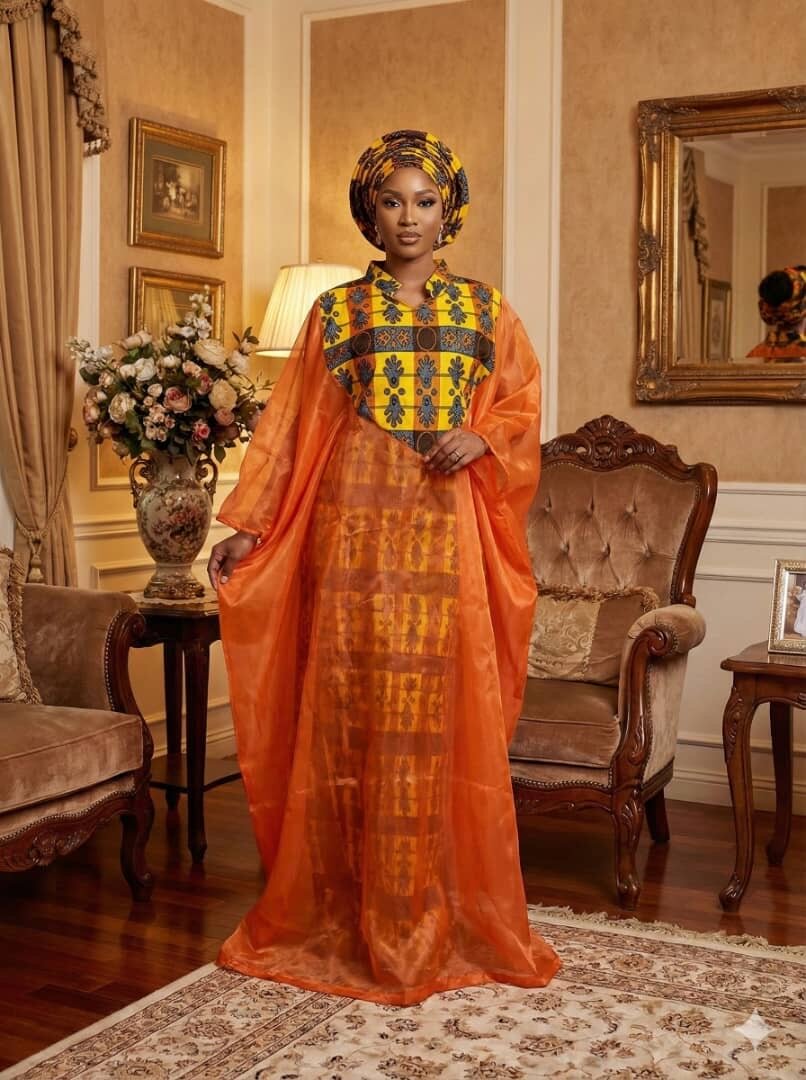 Elegant African Caftan