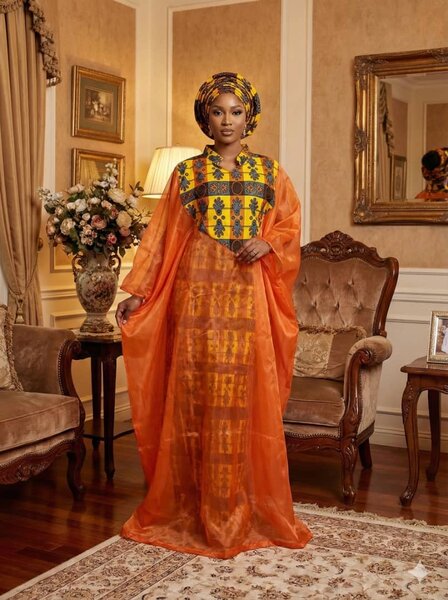 Elegant African Caftan