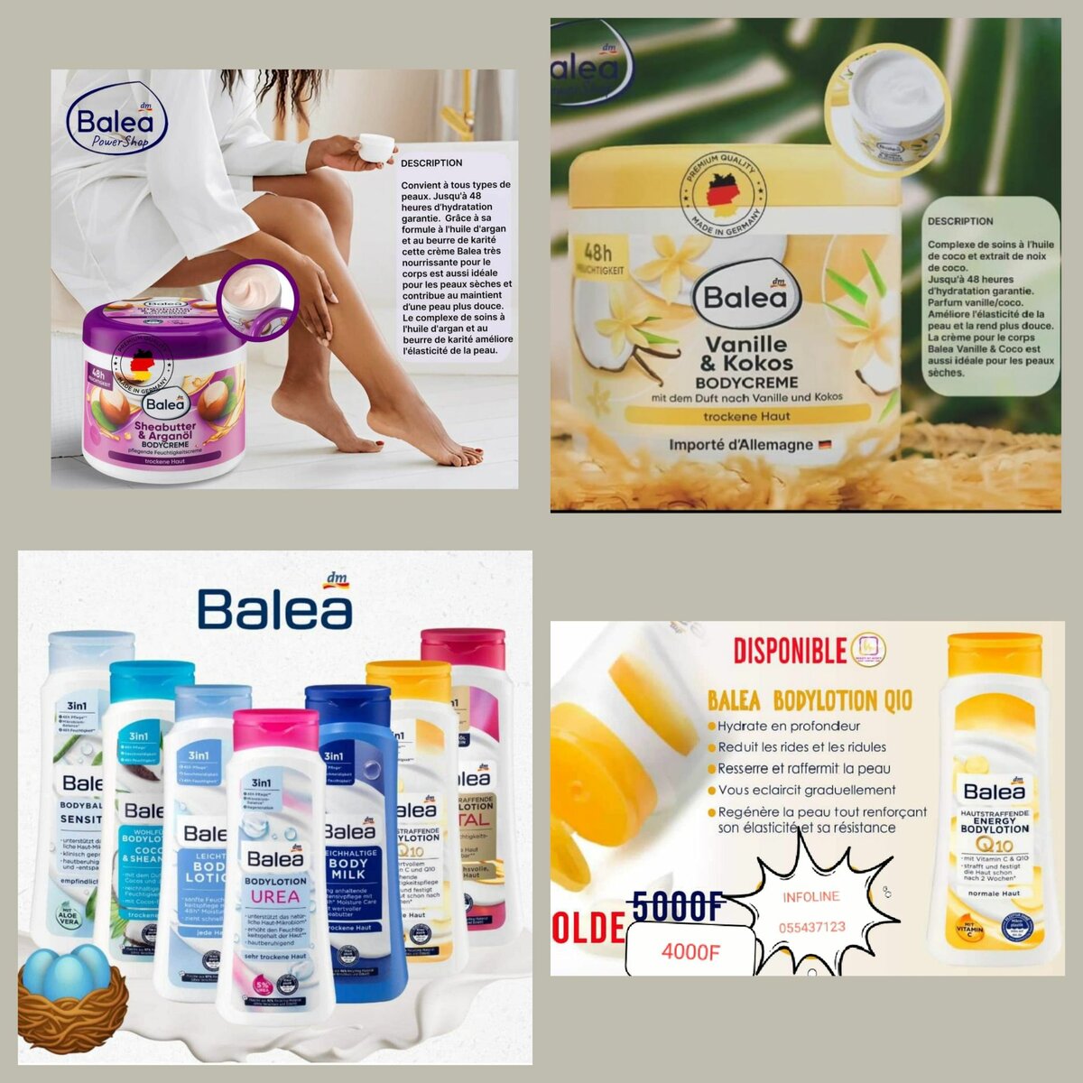 Pommade de corps BALÉA