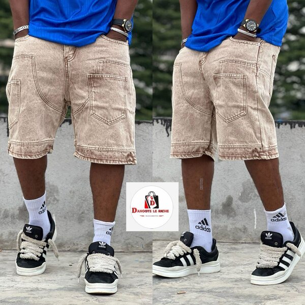 Shorts en jean décontractés homme