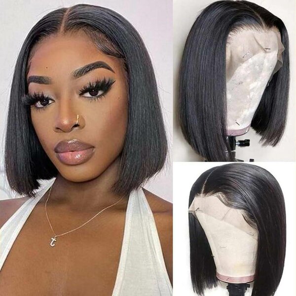 Perruque Bob Lace Front Chic