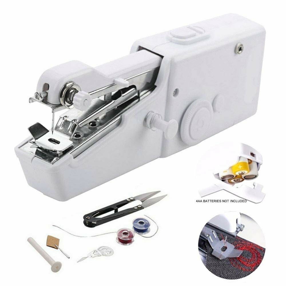 HANDHELD BATTERY POWERED SEWING MACHINE