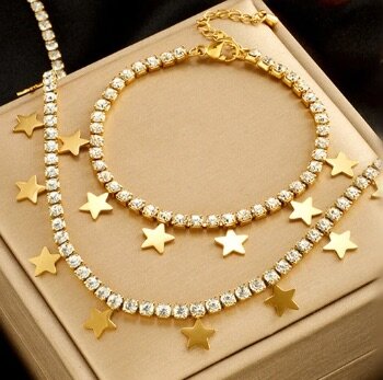 Ensemble bijoux dame