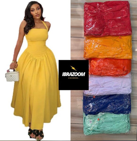 Robe longue élégante femme