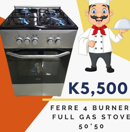 FERRE 4 burner full gas STOVE 50*50