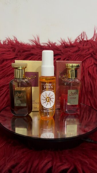 Parfum Mosuf le lot de 3