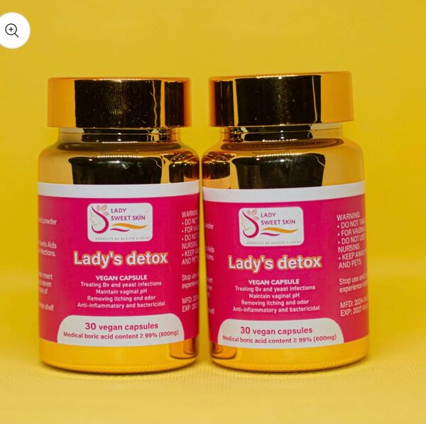 Lady's Detox Capsules Véganes
