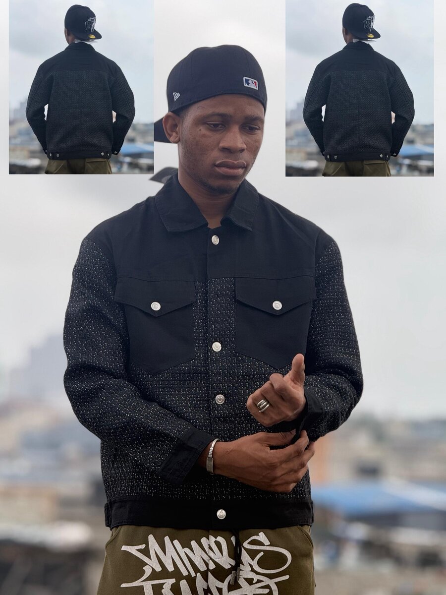 Veste en jean homme K&K