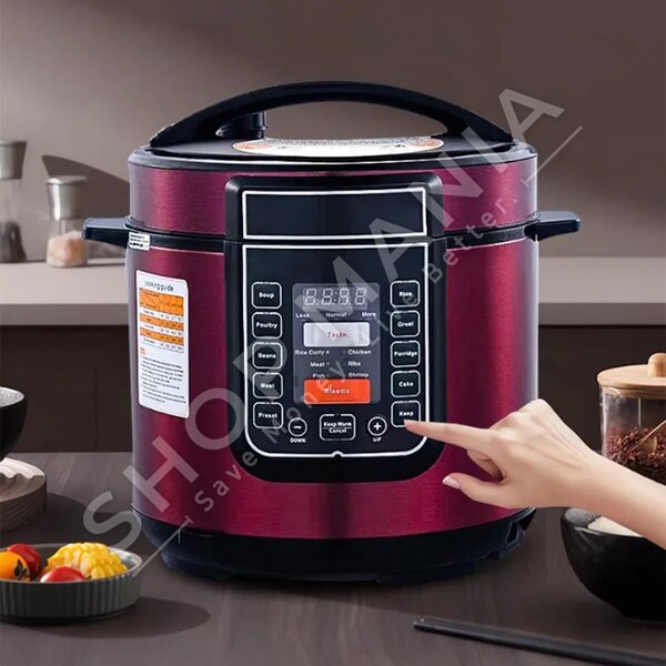 6 LITRE ELECTRIC PRESSURE COOKER POWER 1200WATTS DURABLE STA
