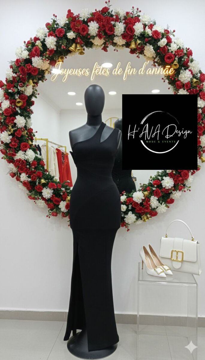 Robe longue élégante soirée