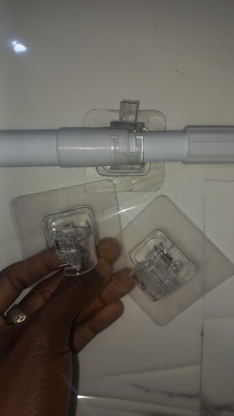 Deux accroches +barre(1,10-2m)