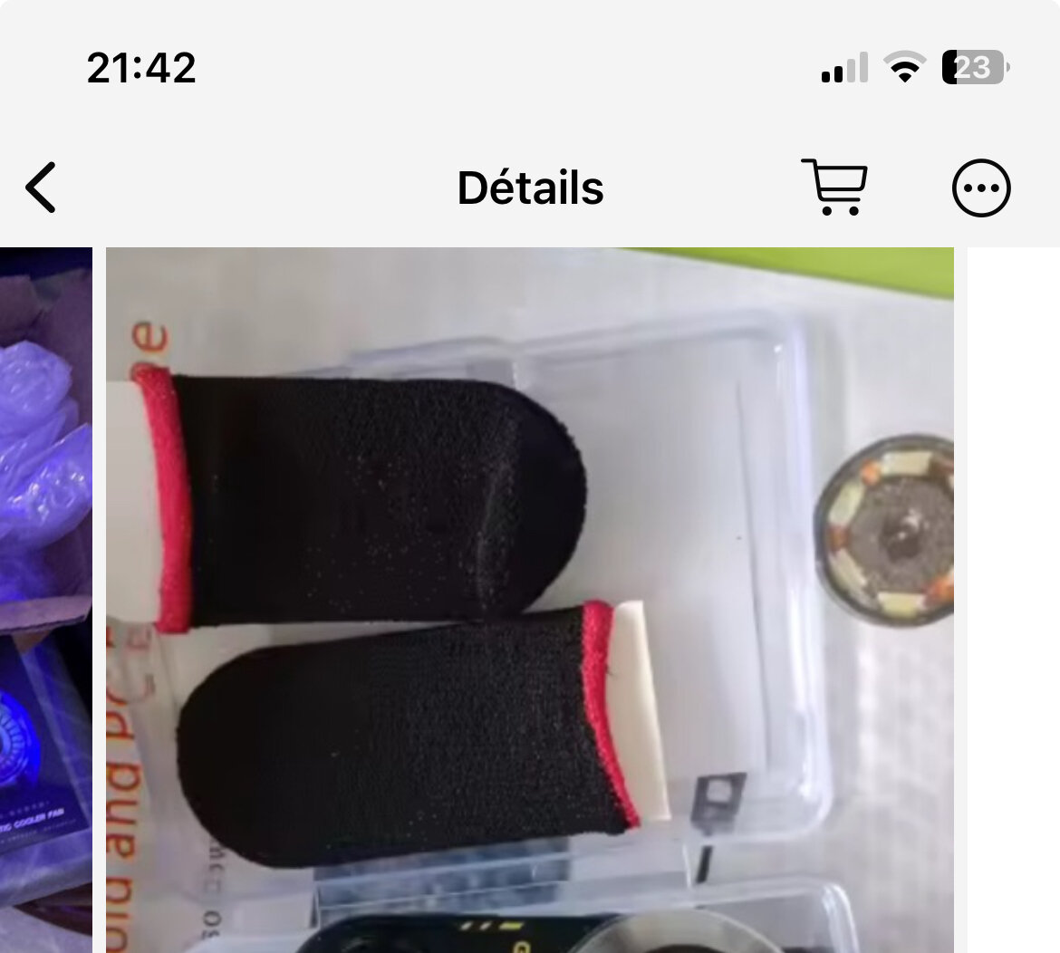 6 paires de manchons