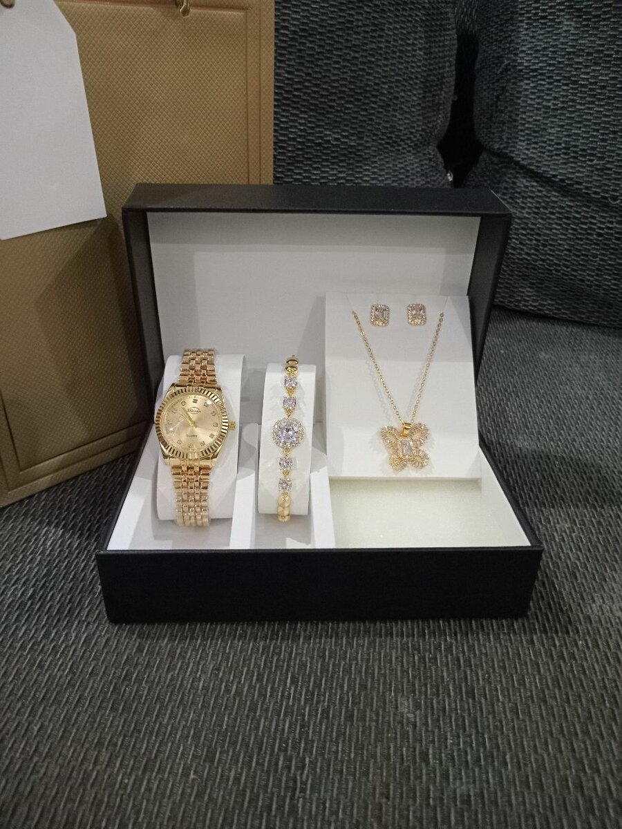 Luxury Gold Women Jewellery Set
