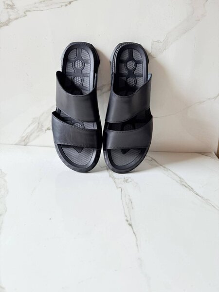 Sandales en cuir homme