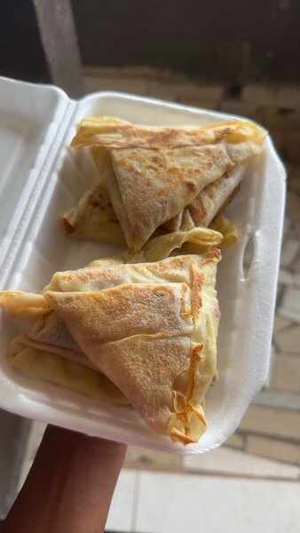 Crêpes salée saucisson fromage