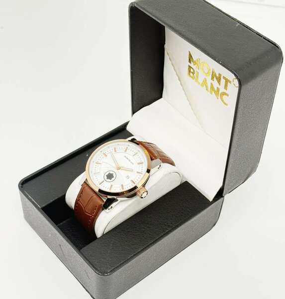 Montre de luxe pour homme Mont Blanc