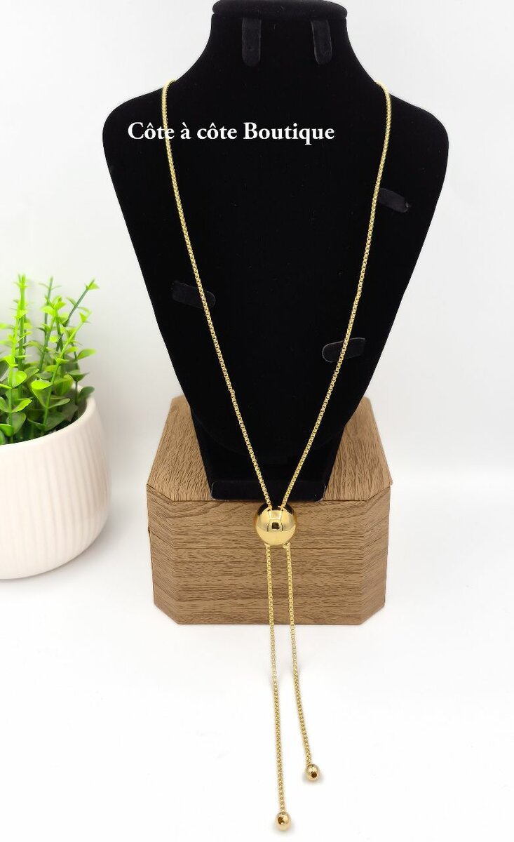 Sautoir plaqué Or viennois