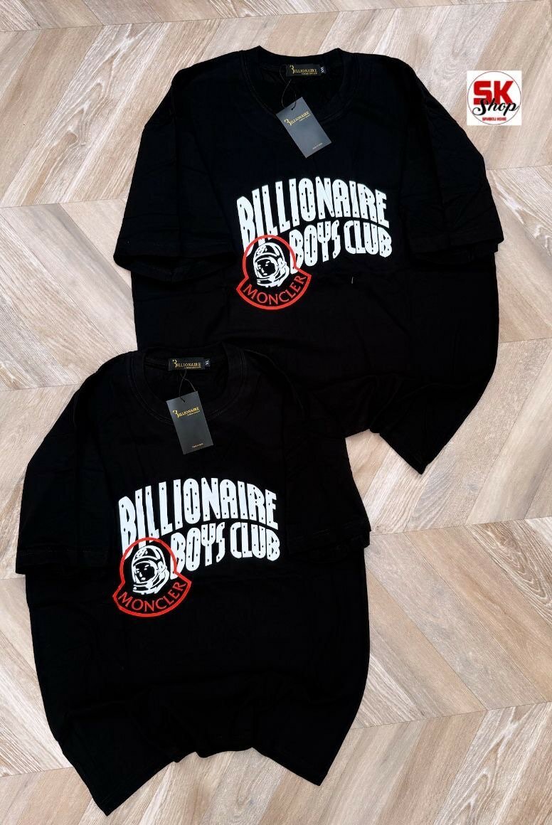 T-shirt Unisexe Blanc et Noir